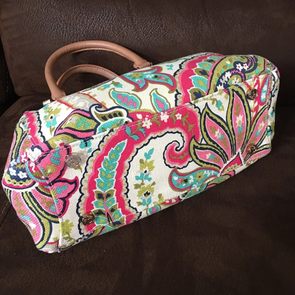 Spartina NEW!!!!! Salt Meadow Grace Satchel - Picture 7 of 11